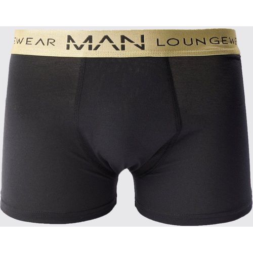 Boxer à taille dorée - MAN - S - Boohooman - Modalova