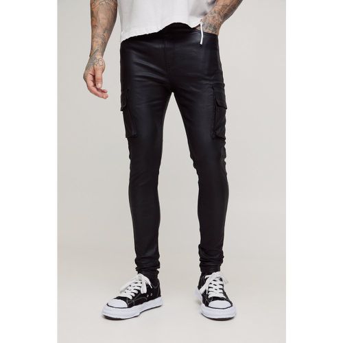 Tall - Jean cargo super skinny - 30 - Boohooman - Modalova