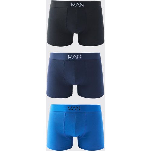 Lot de 3 boxers à logo - MAN - L - Boohooman - Modalova