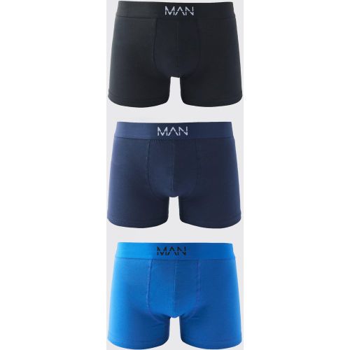Lot de 3 boxers à logo - MAN - XL - Boohooman - Modalova