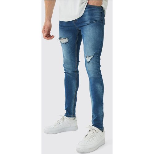 Jean skinny déchiré - 28R - Boohooman - Modalova