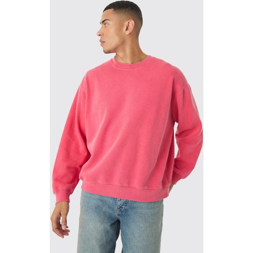 Sweat oversize délavé homme - L - Boohooman - Modalova