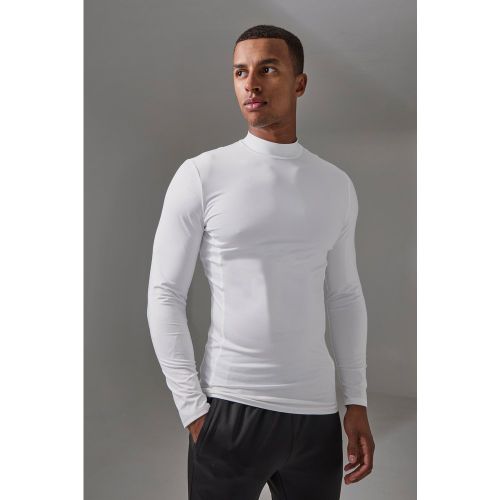 Veste de base à col montant et manches longues - MAN Active - S - Boohooman - Modalova