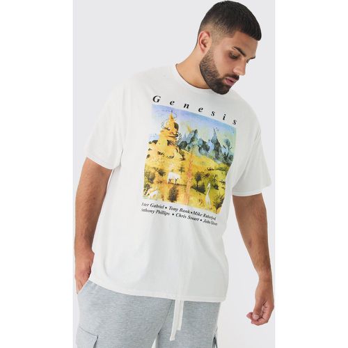 Grande taille - T-shirt à imprimé Genesis - XXXL - Boohooman - Modalova