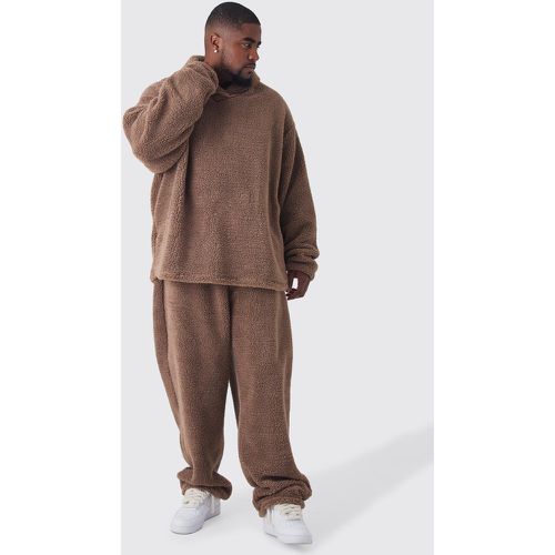 Grande taille - Ensemble confort avec sweat à col V et jogging - XXXL - Boohooman - Modalova