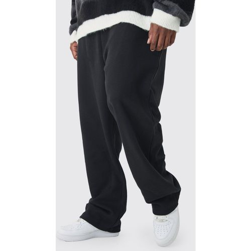 Grande taille - Bas de survêtement baggy à double taille - XXXXXL - Boohooman - Modalova