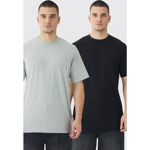 Tall 2 Pack Basic T-shirt - S - Boohooman - Modalova