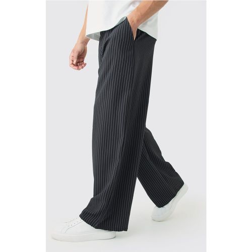 Pantalon baggy à rayures fines - S - Boohooman - Modalova