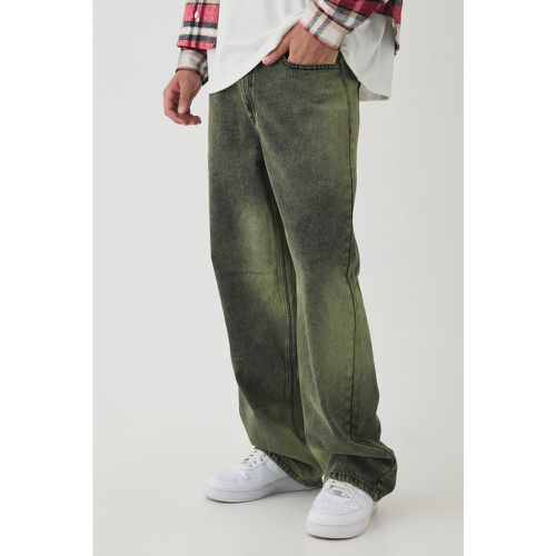 Jean baggy en velours - 28R - Boohooman - Modalova