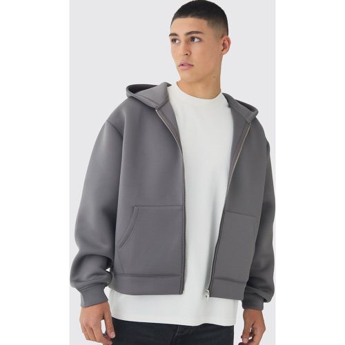 Sweat à capuche oversize zippé homme - S - Boohooman - Modalova