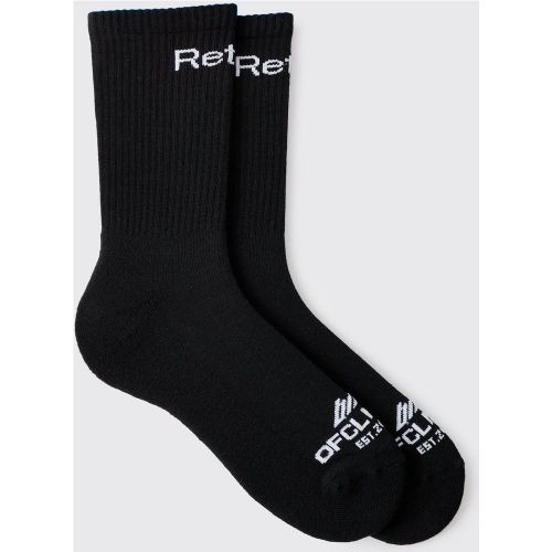 Chaussettes à semelle contrastante - Ofcl - ONE SIZE - Boohooman - Modalova