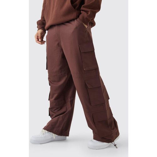 Pantalon cargo à taille élastiquée - 30 - Boohooman - Modalova