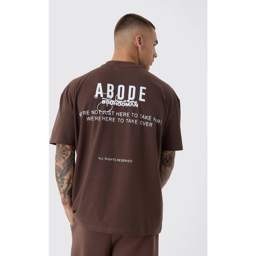 T-shirt oversize à col montant - XL - Boohooman - Modalova