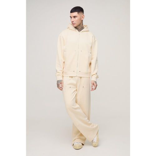 Tall - Survêtement oversize épais - S - Boohooman - Modalova