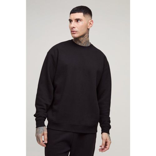 Tall - Sweat oversize basique à col ras du cou homme - S - Boohooman - Modalova
