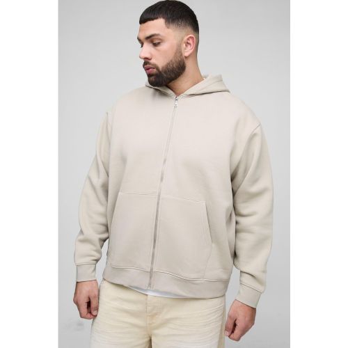 Grande taille - Sweat à capuche oversize basique homme - XXXL - Boohooman - Modalova