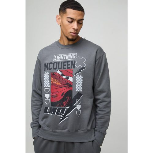 Sweat oversize à imprimé Pixar Cars - S - Boohooman - Modalova