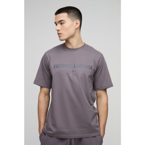 T-shirt épais Edizione Limitata - S - Boohooman - Modalova