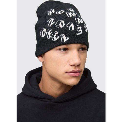 Bonnet Imprimé - Man - One Size - boohoo - Modalova