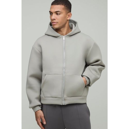 Sweat à capuche oversize zippé homme - S - Boohooman - Modalova