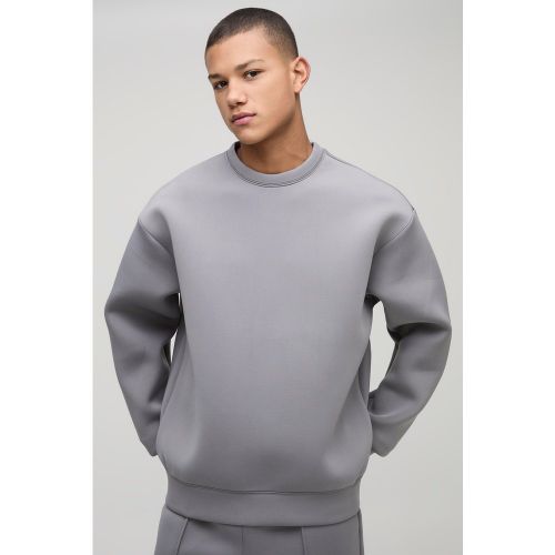 Sweat oversize à bordures contrastantes - S - Boohooman - Modalova