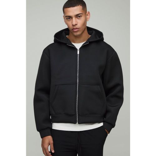 Sweat à capuche oversize zippé homme - S - Boohooman - Modalova