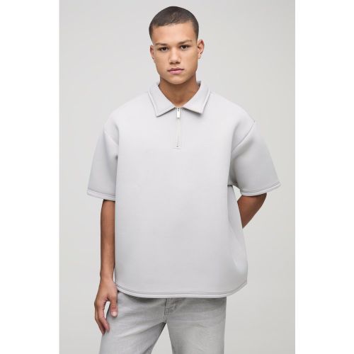Polo oversize à manches courtes - S - Boohooman - Modalova
