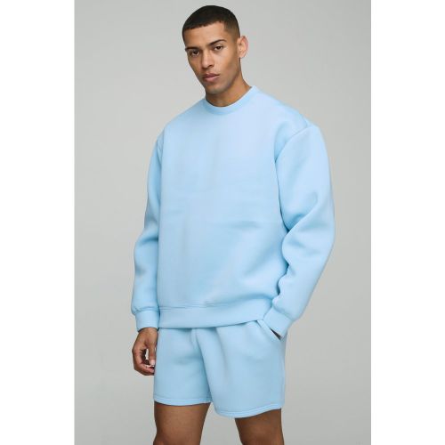 Survêtement oversize à bordures contrastantes - S - Boohooman - Modalova