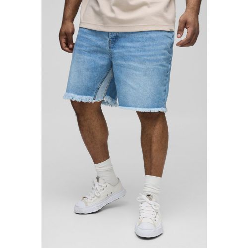 Grande taille - Short en jean déchiré - 38 - Boohooman - Modalova