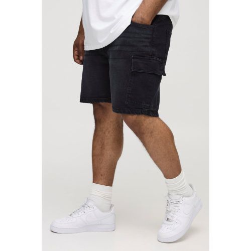 Grande taille - Short cargo slim - 38 - Boohooman - Modalova