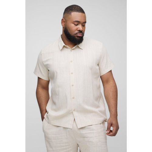 Grande taille - Chemise à manches courtes - XXXL - Boohooman - Modalova