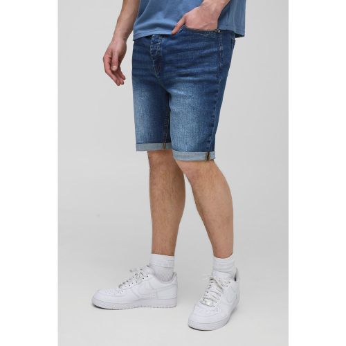 Tall - Short en jean stretch - 30 - Boohooman - Modalova