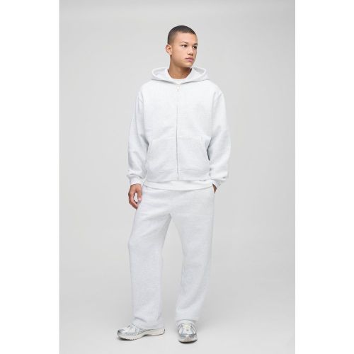 Survêtement oversize zippé épais - S - Boohooman - Modalova