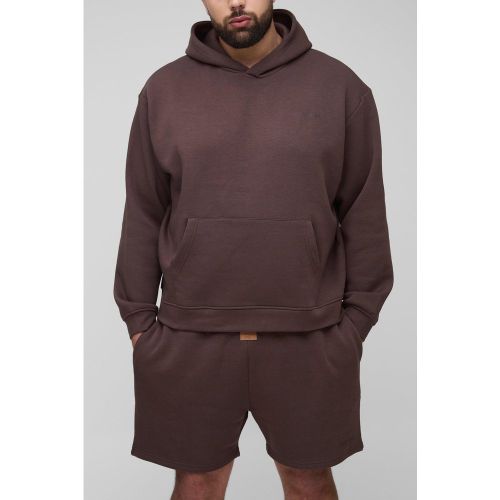 Grande taille - Survêtement oversize avec short - MAN - XXXL - Boohooman - Modalova