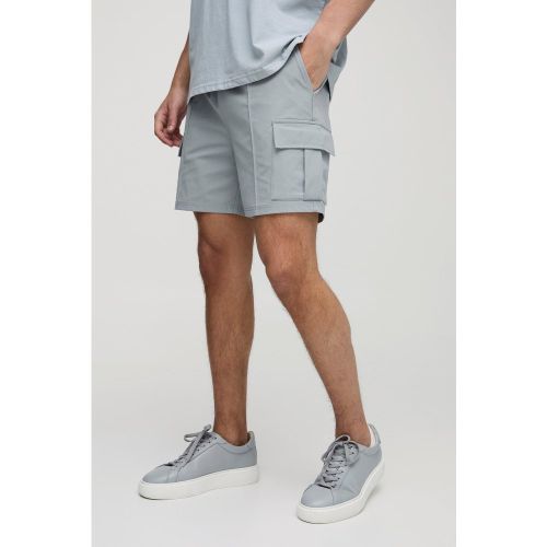 Short cargo technique à taille élastiquée - S - Boohooman - Modalova
