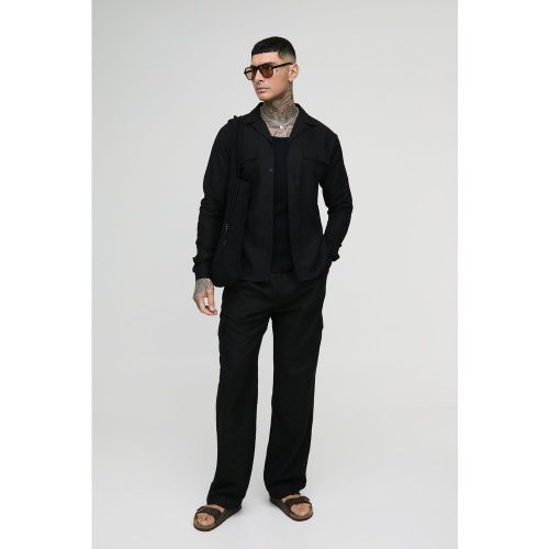 Tall - Ensemble avec chemise cargo et pantalon - 2XL - Boohooman - Modalova