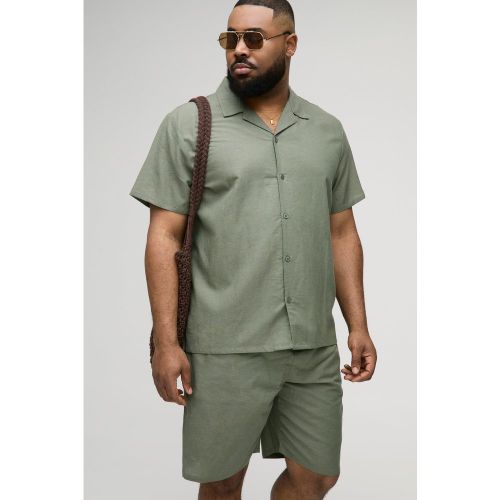 Grande taille - Ensemble avec chemise et short - XXXL - Boohooman - Modalova