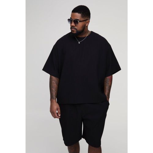 Grande taille - Ensemble oversize plissé - 2XL - Boohooman - Modalova
