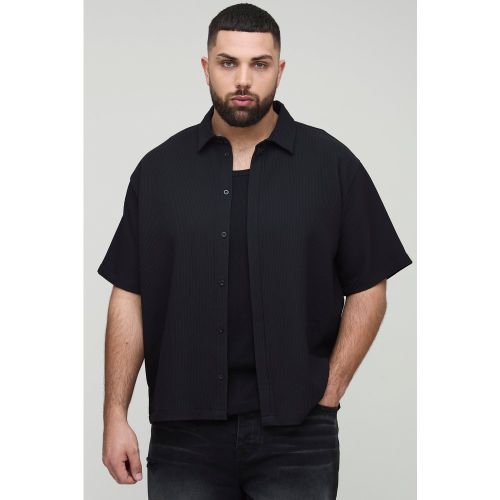 Grande taille - Chemise oversize plissée - XXXL - Boohooman - Modalova