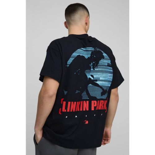 T-shirt oversize à imprimé Linkin Park - S - Boohooman - Modalova