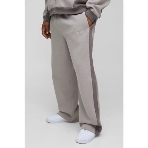 Grande taille - Jogging large à empiècements - MAN - XXXL - Boohooman - Modalova