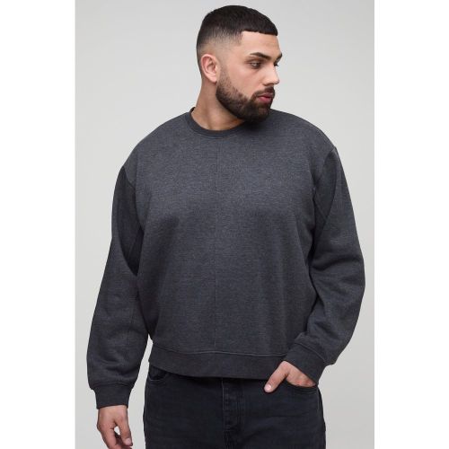 Grande taille - Sweat oversize à coutures apparentes - XXXL - Boohooman - Modalova