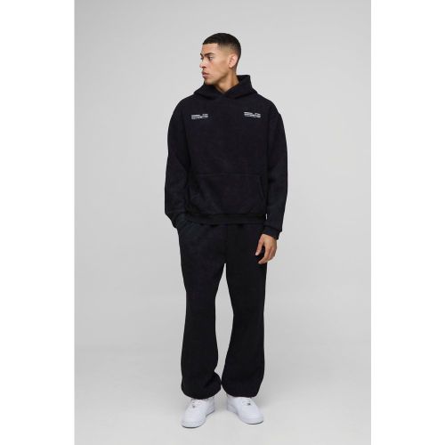 Survêtement oversize délavé - MAN - S - Boohooman - Modalova