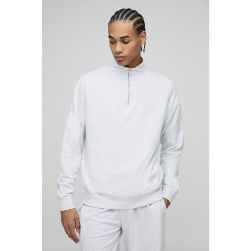 Sweat à col zippé et col zippé - S - Boohooman - Modalova