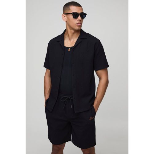 Ensemble avec chemise et short - MAN - S - Boohooman - Modalova