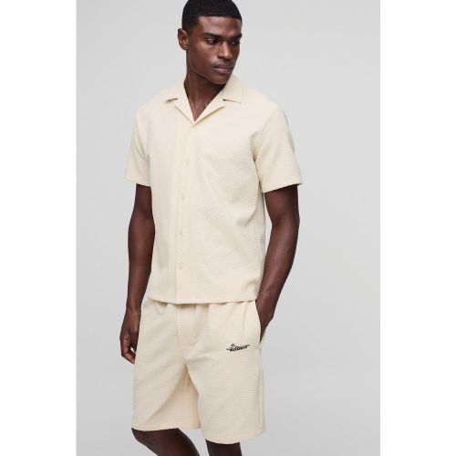 Ensemble avec chemise et short - MAN - S - Boohooman - Modalova