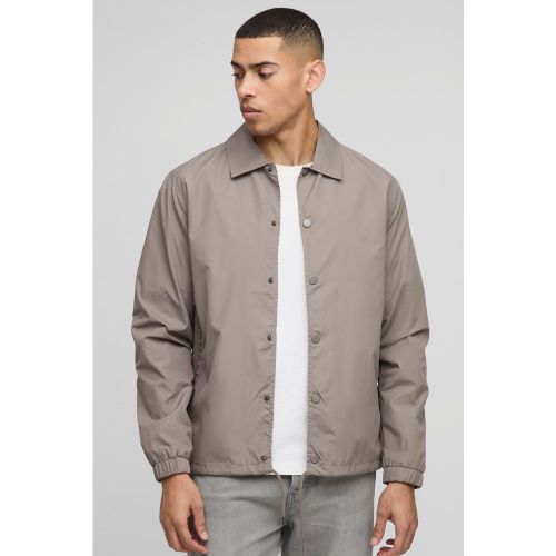 Veste coach avec col à revers homme - S - Boohooman - Modalova