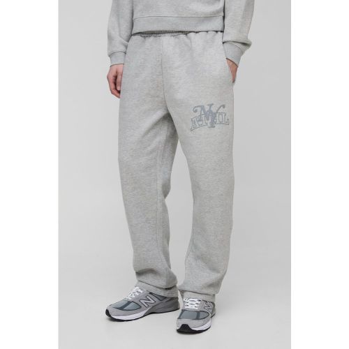 Tall - Jogging large universitaire - 2XL - Boohooman - Modalova