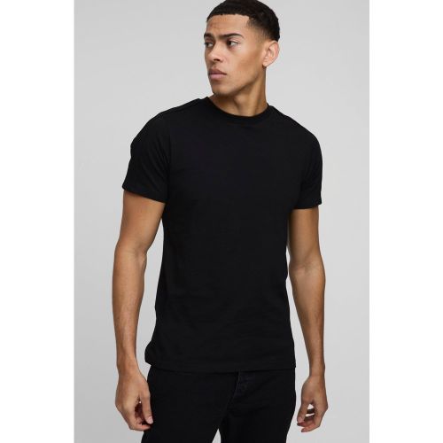 T-shirt cintré à épaules dénudées - S - Boohooman - Modalova