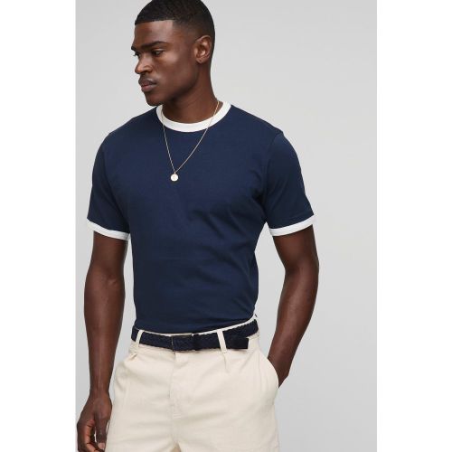T-shirt à col ras-du-cou - S - Boohooman - Modalova